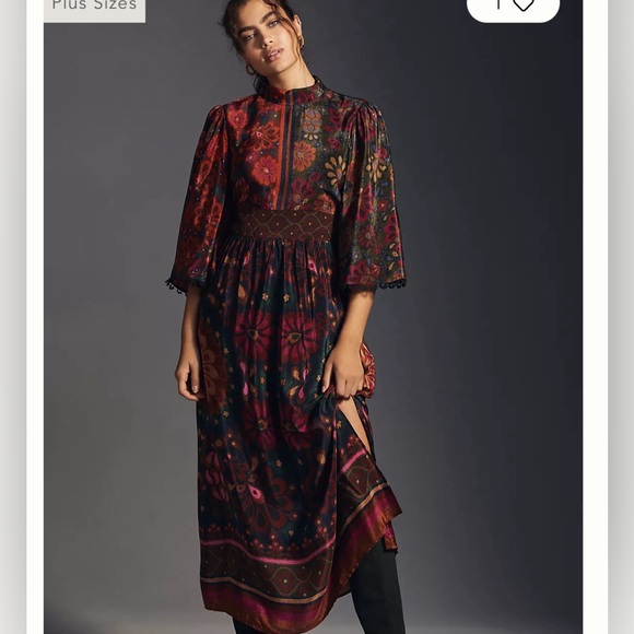 Farm Rio Midi Dress - Picture 1 of 8